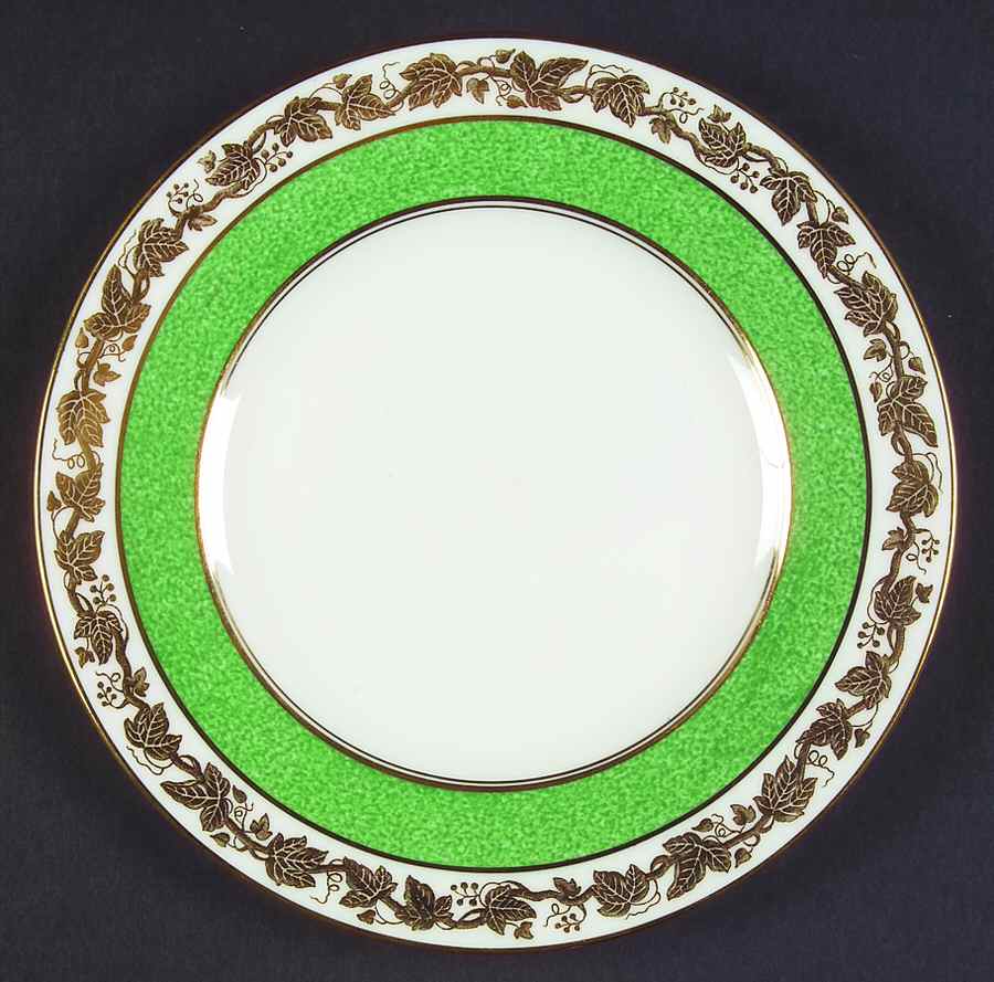 Whitehall (Powder Green Band) Salad Plate by Wedgwood-1
