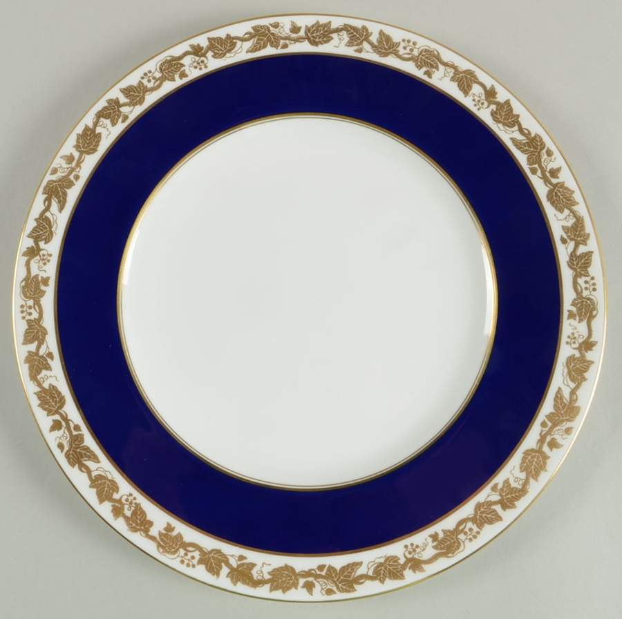 Whitehall (Mazarine Blue Band) Dinner Plate by Wedgwood-1