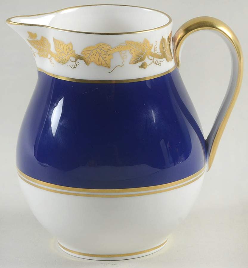 Whitehall (Mazarine Blue Band) Creamer by Wedgwood-1