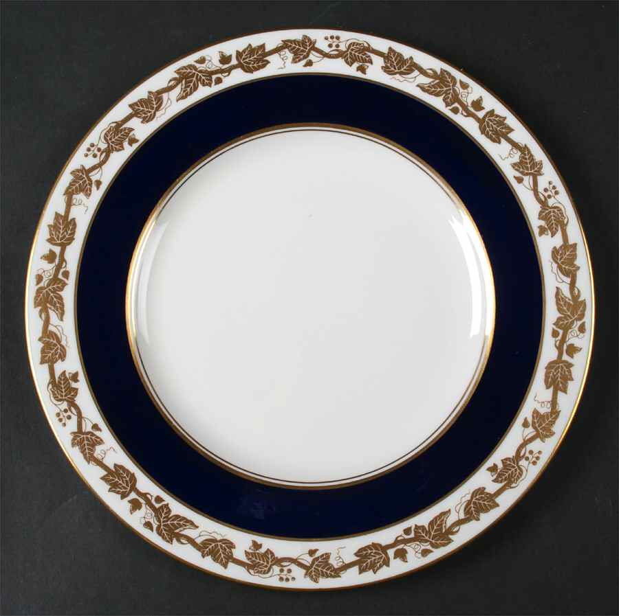 Whitehall (Mazarine Blue Band) Luncheon Plate by Wedgwood-1