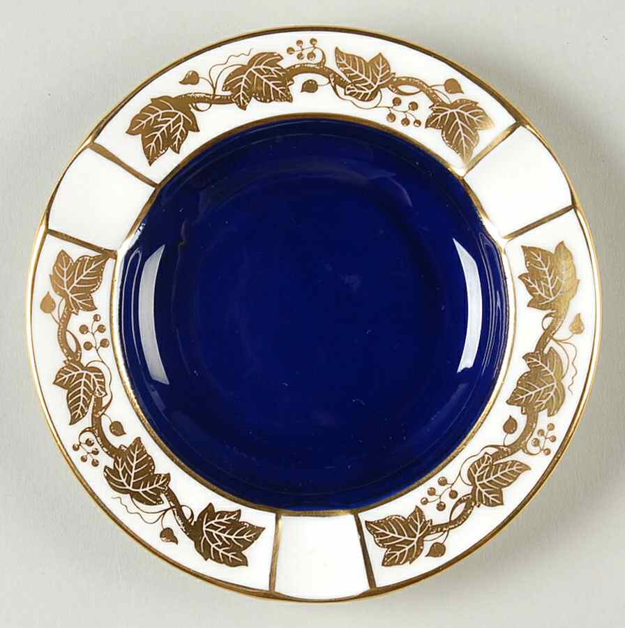 Whitehall (Mazarine Blue Band) Small Ashtray by Wedgwood-1