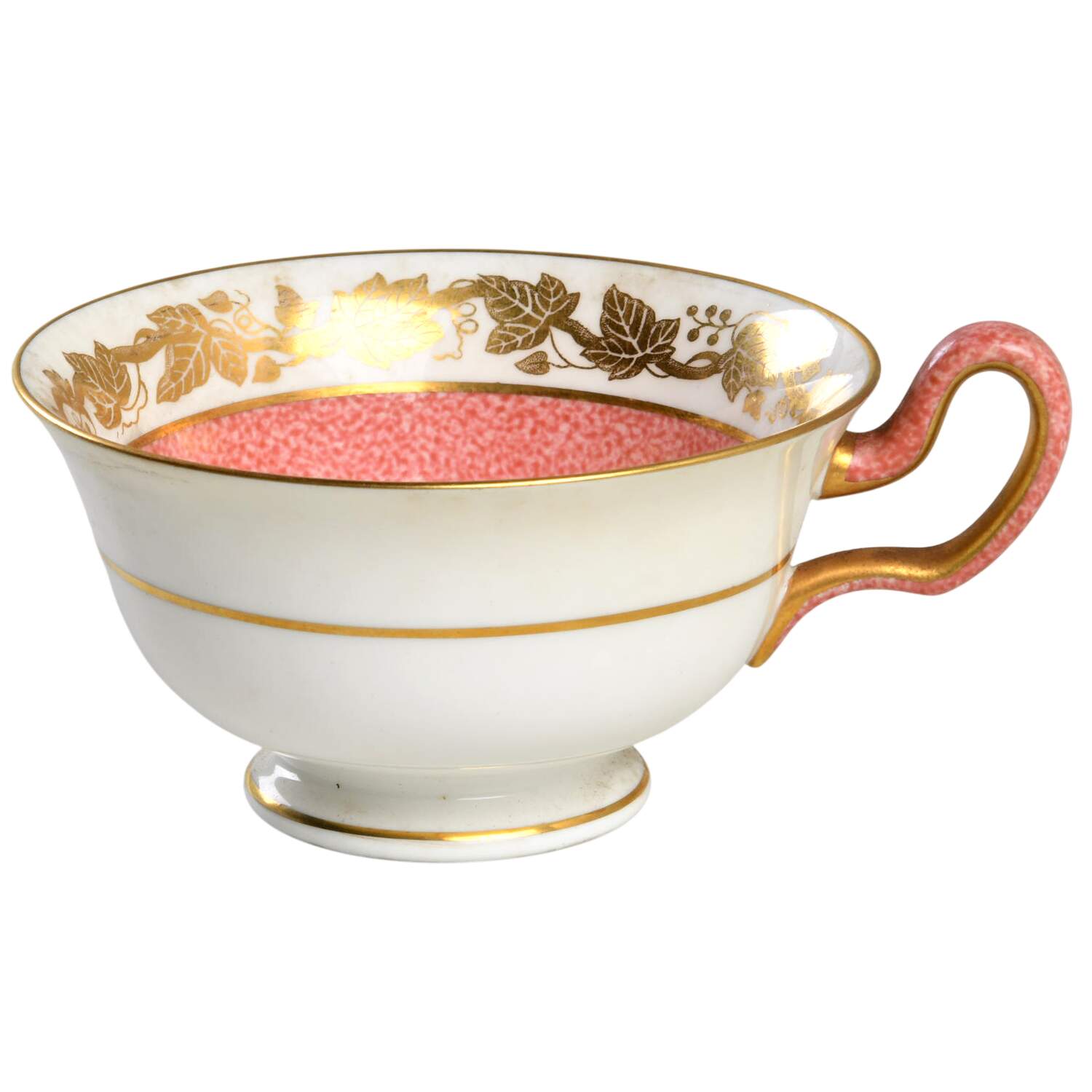Whitehall (Powder Pink Band) Footed Cup by Wedgwood-1