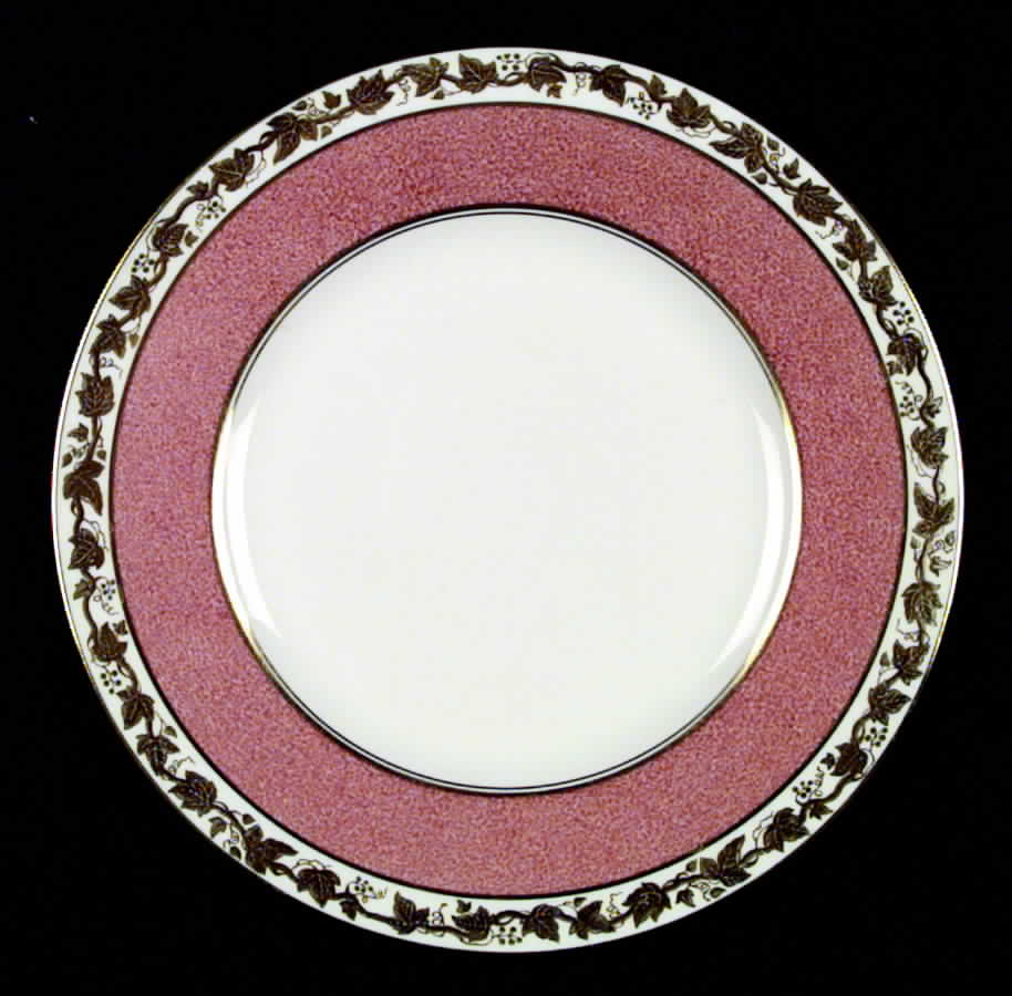 Whitehall (Powder Pink Band) Dinner Plate by Wedgwood-1