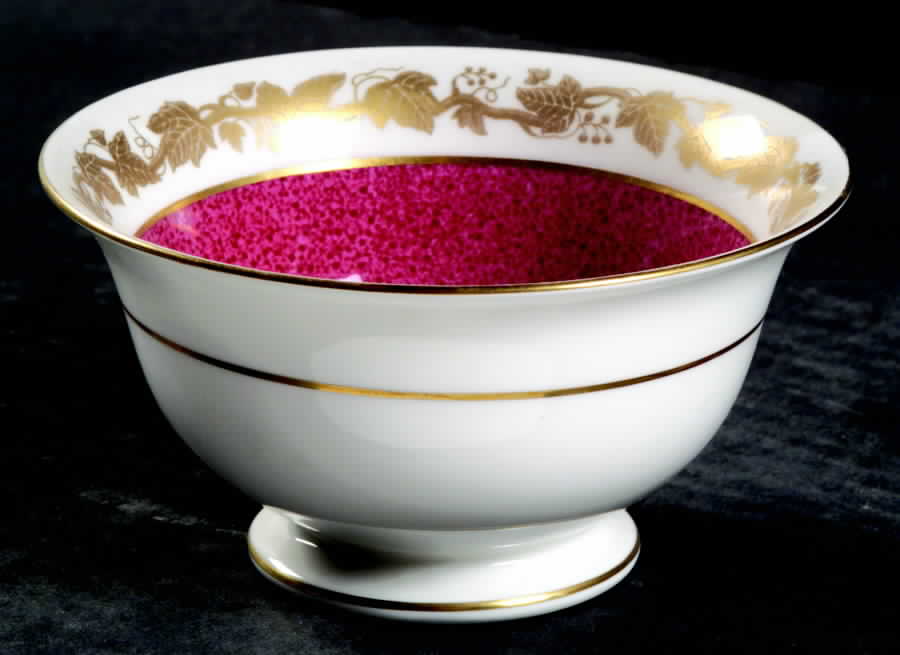 Whitehall (Powder Ruby Band) Cranberry Bowl by Wedgwood-1