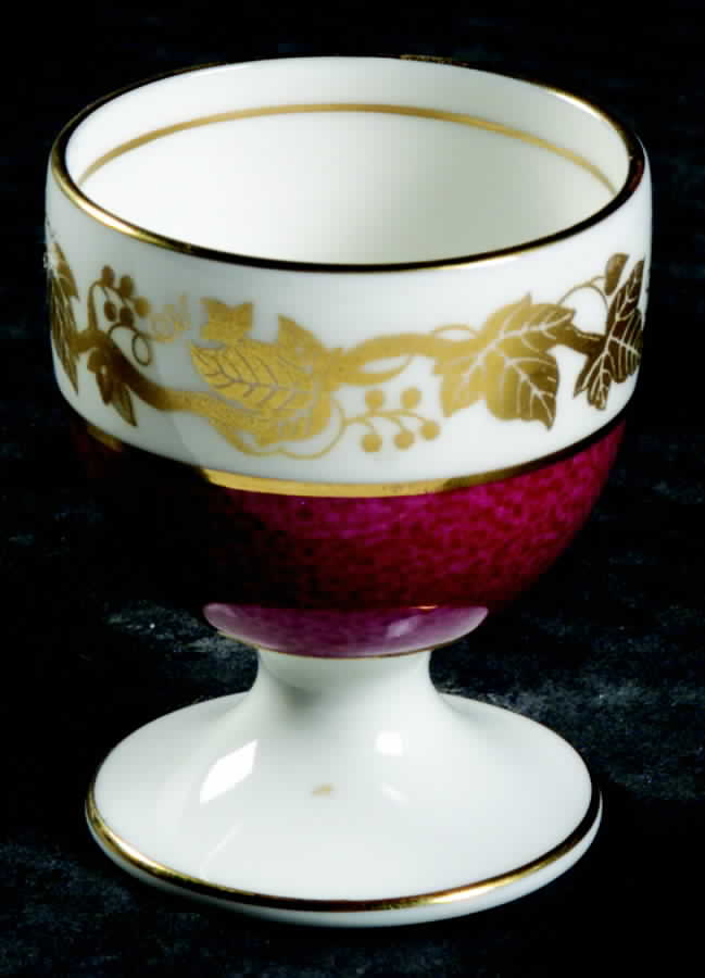 Whitehall (Powder Ruby Band) Single Egg Cup by Wedgwood-1