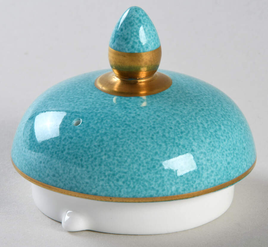 Whitehall (Powder Turquoise Band) Lid for Coffee Pot by Wedgwood-1