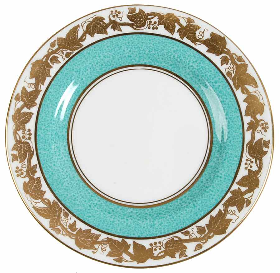 Whitehall (Powder Turquoise Band) Bread & Butter Plate by Wedgwood-1