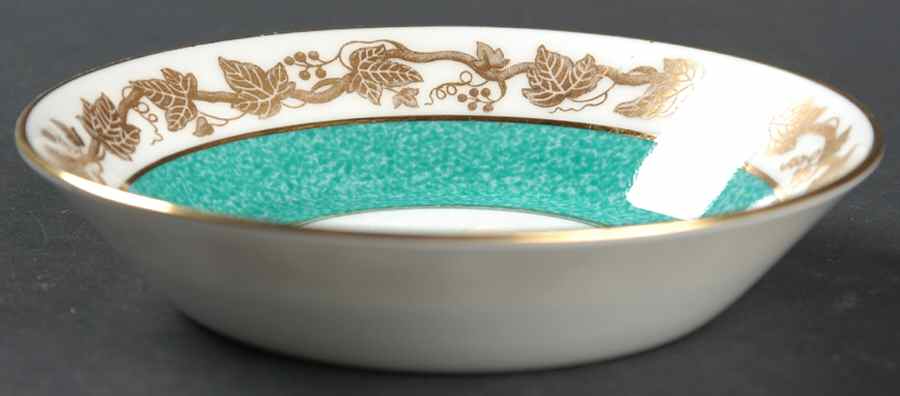 Whitehall (Powder Turquoise Band) Fruit/Dessert (Sauce) Bowl by Wedgwood-1
