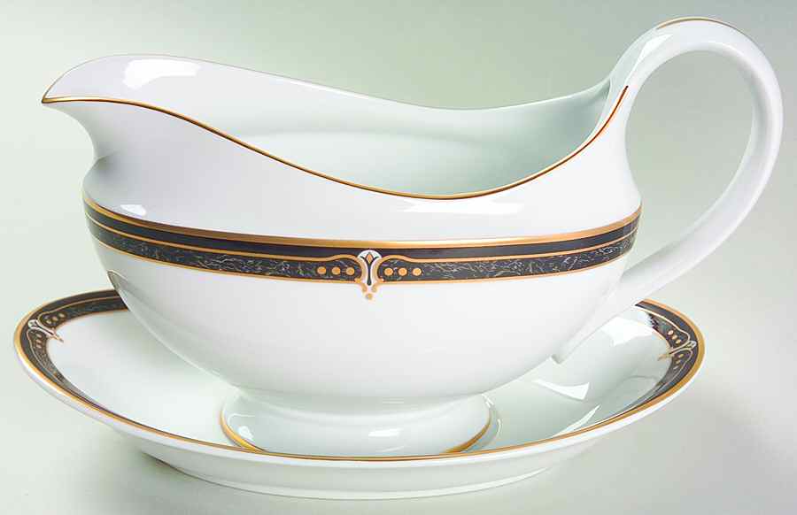 Whitfield Gravy Boat & Underplate by Wedgwood-1