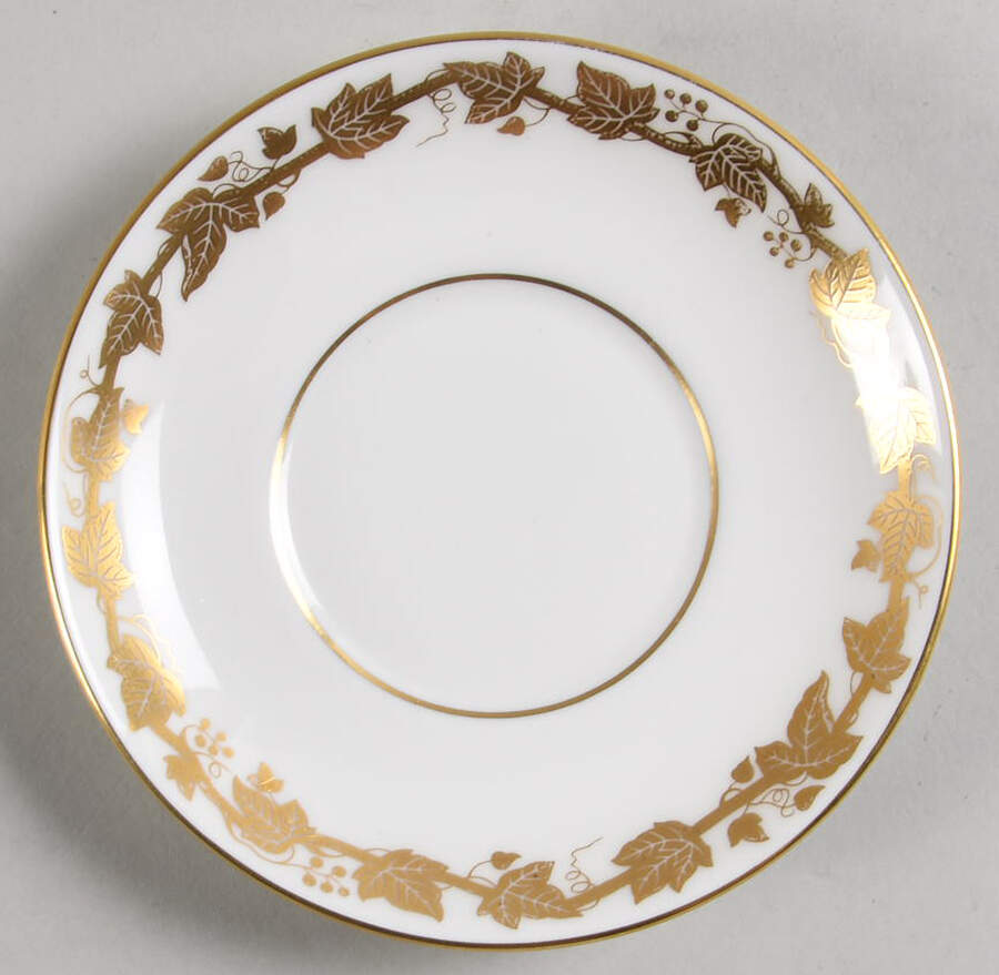 Whitehall (White Rim) Saucer for Can Shape Demitasse Cup by Wedgwood-1