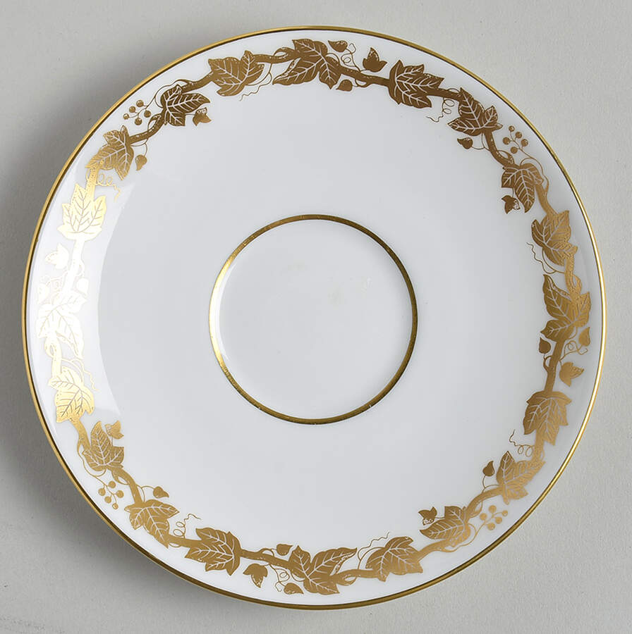 Whitehall (White Rim) Saucer for Footed Cup by Wedgwood-1