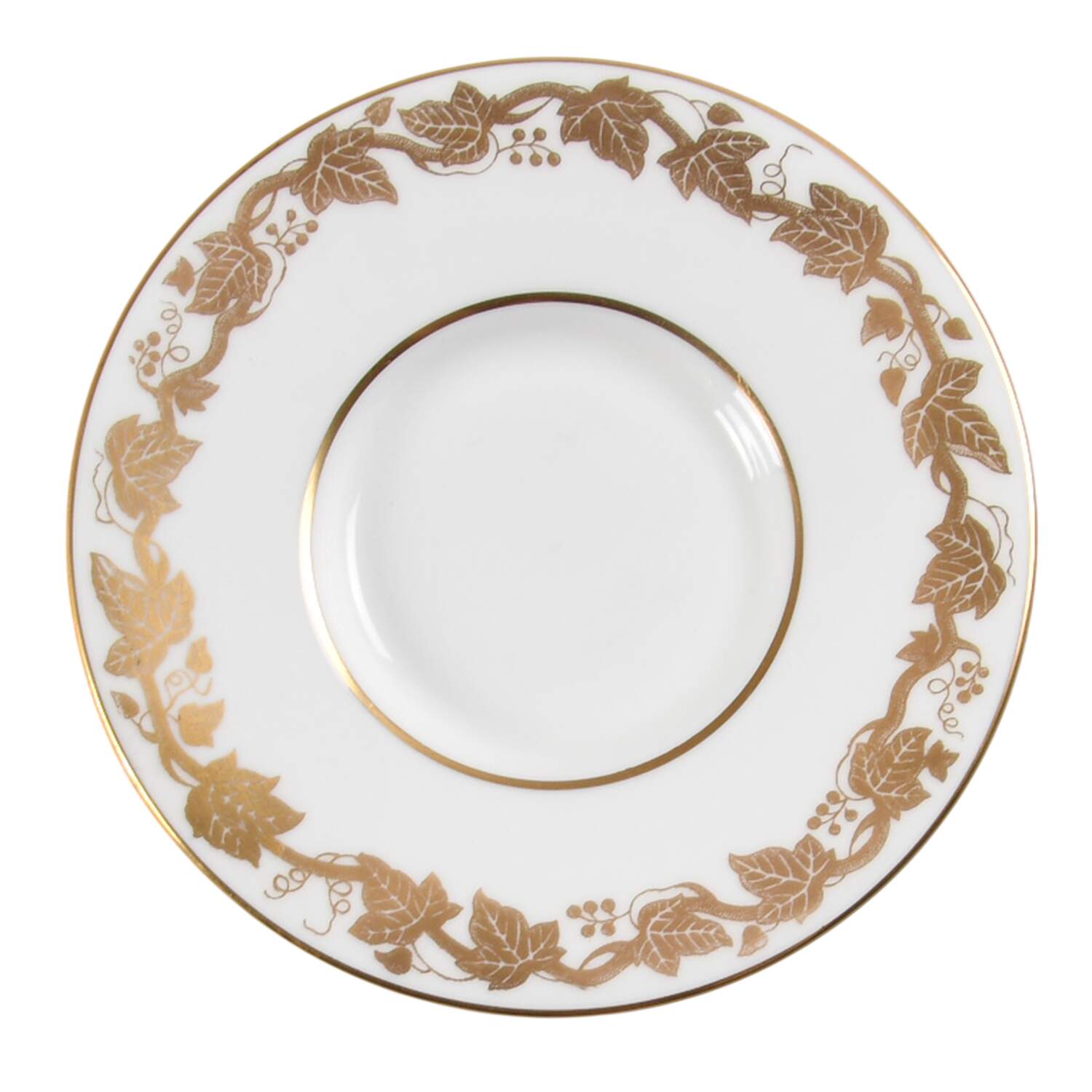 Whitehall (White Rim) Saucer for Bond Shape Demitasse Cup by Wedgwood-1
