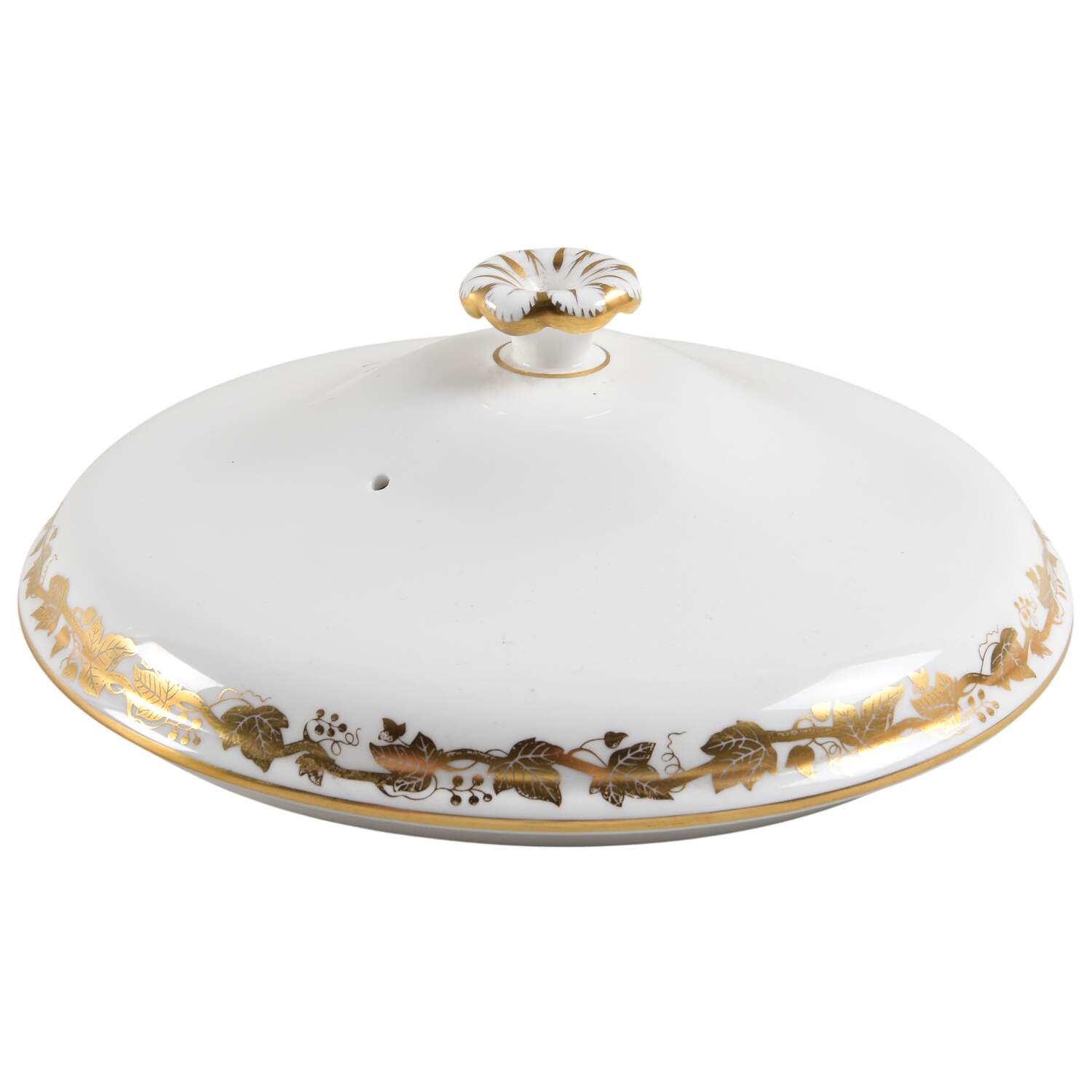 Whitehall (White Rim) Lid for Round Vegetable by Wedgwood-1