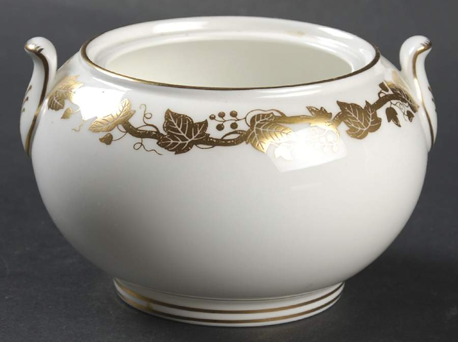 Whitehall (White Rim) 146 Shape Sugar Bowl No Lid by Wedgwood-1
