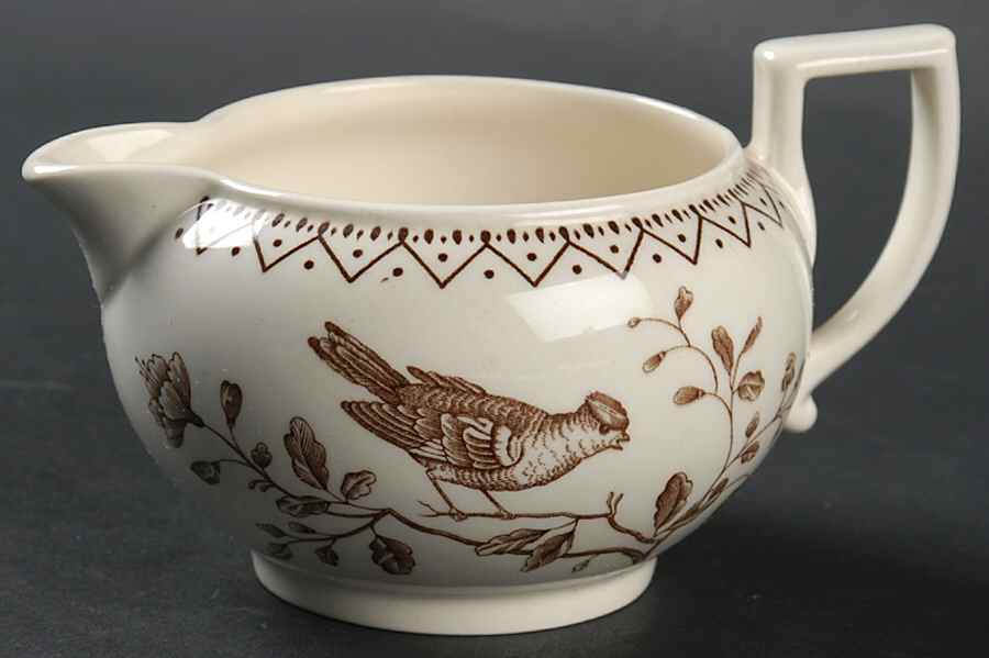 Williamsburg Aviary Creamer by Wedgwood-1