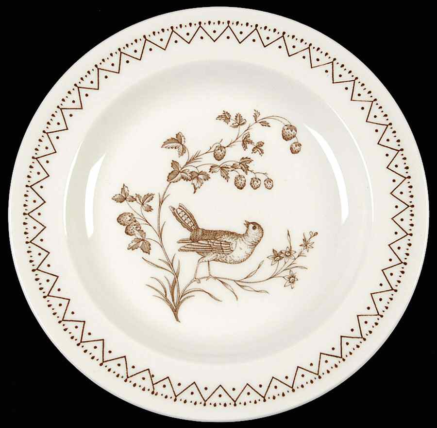 Williamsburg Aviary Bread & Butter Plate by Wedgwood-1