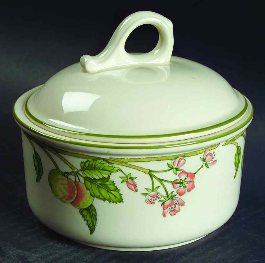 Wild Apple (Granada Sterling Shape) Individual Casserole & Lid by Wedgwood-1