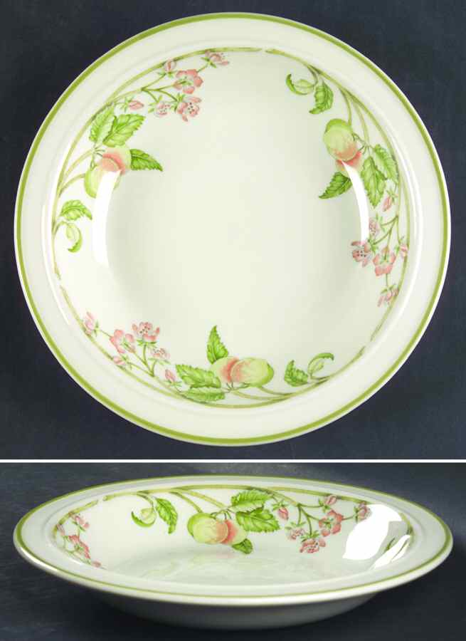 Wild Apple (Granada Sterling Shape) Rim Soup Bowl by Wedgwood-1
