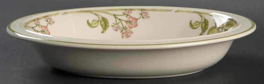 Wild Apple (Granada Sterling Shape) 9" Oval Vegetable Bowl by Wedgwood-1