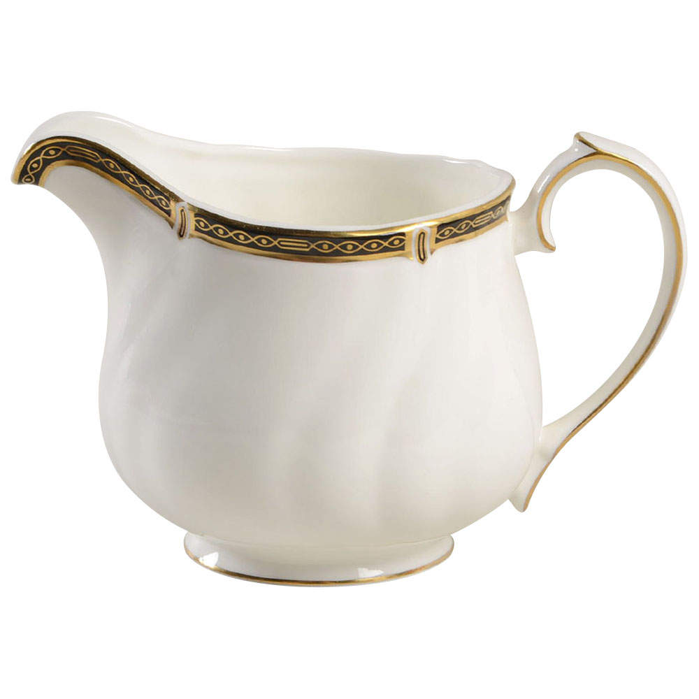 Windsor Black Creamer by Wedgwood-1