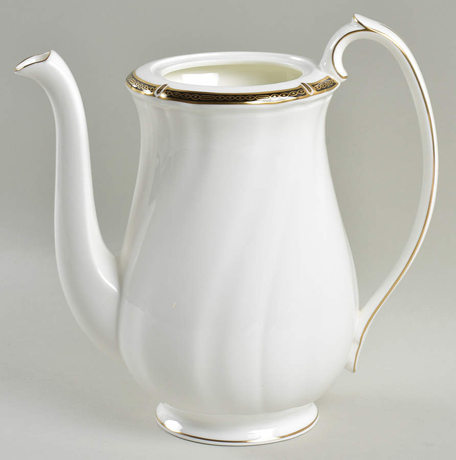Windsor Black Coffee Pot No Lid by Wedgwood-1