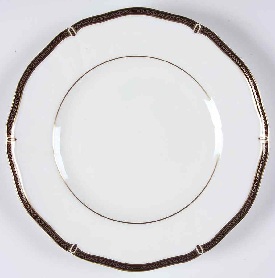 Windsor Black Luncheon Plate by Wedgwood-1