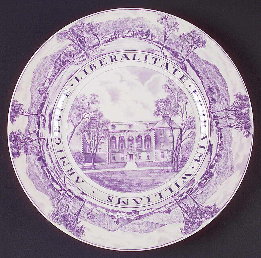Williams College Mulberry Dinner Plate by Wedgwood-1