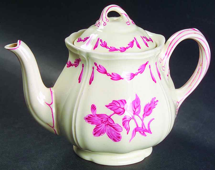 Williamsburg Husk Individual Teapot & Lid by Wedgwood-1
