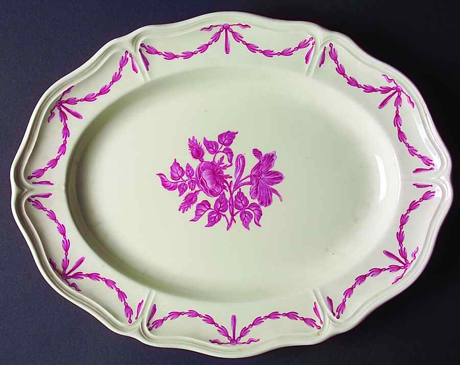 Williamsburg Husk 13" Oval Serving Platter by Wedgwood-1