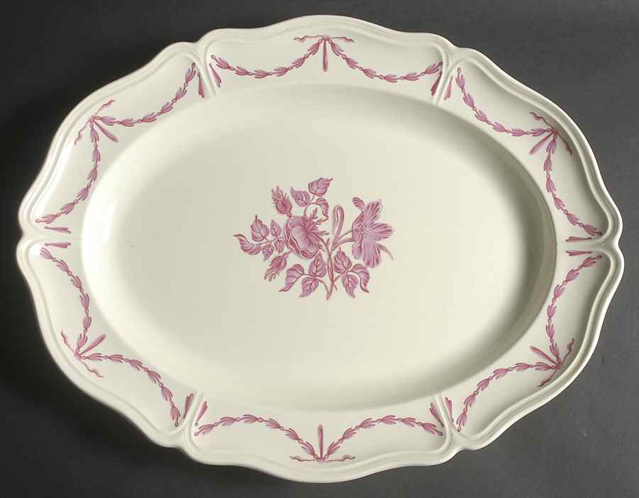 Williamsburg Husk 17" Oval Serving Platter by Wedgwood-1