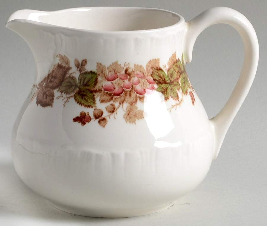 Wildbriar Brown Pink 20 Oz Pitcher by Wedgwood-1
