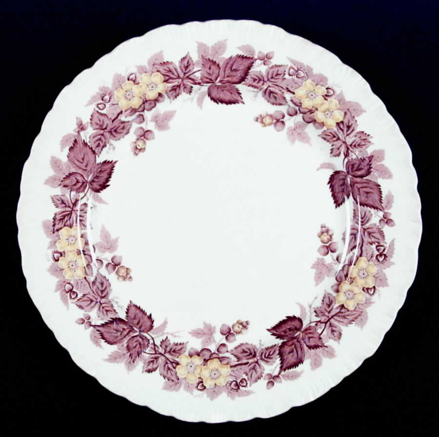 Wildbriar Brown Yellow Dinner Plate by Wedgwood-1
