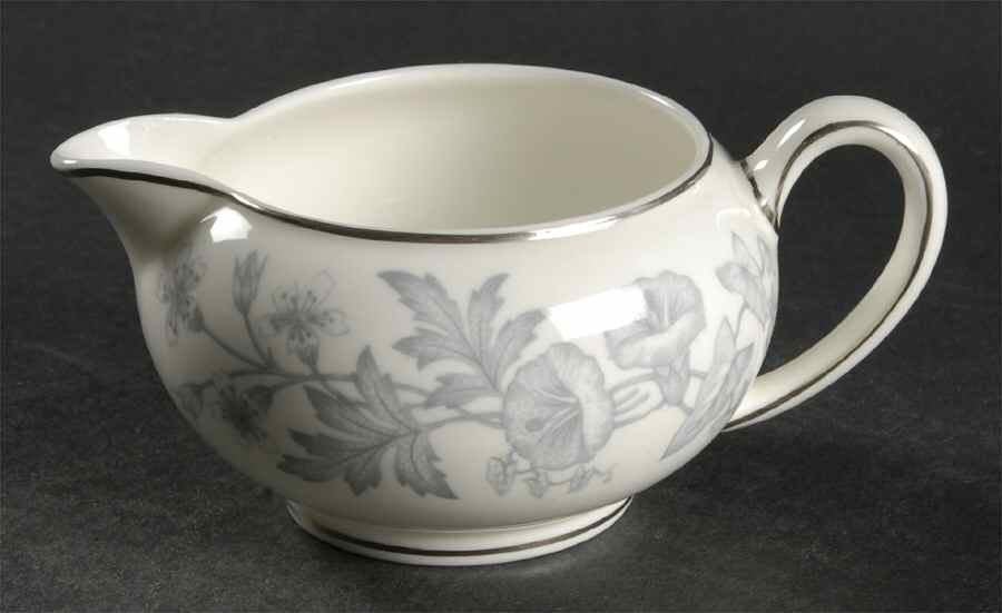 Wildflower Gray 146 Shape Creamer by Wedgwood-1