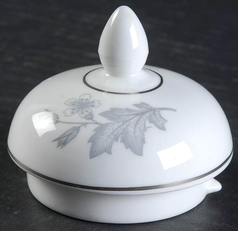 Wildflower Gray Lid for Coffee Pot by Wedgwood-1