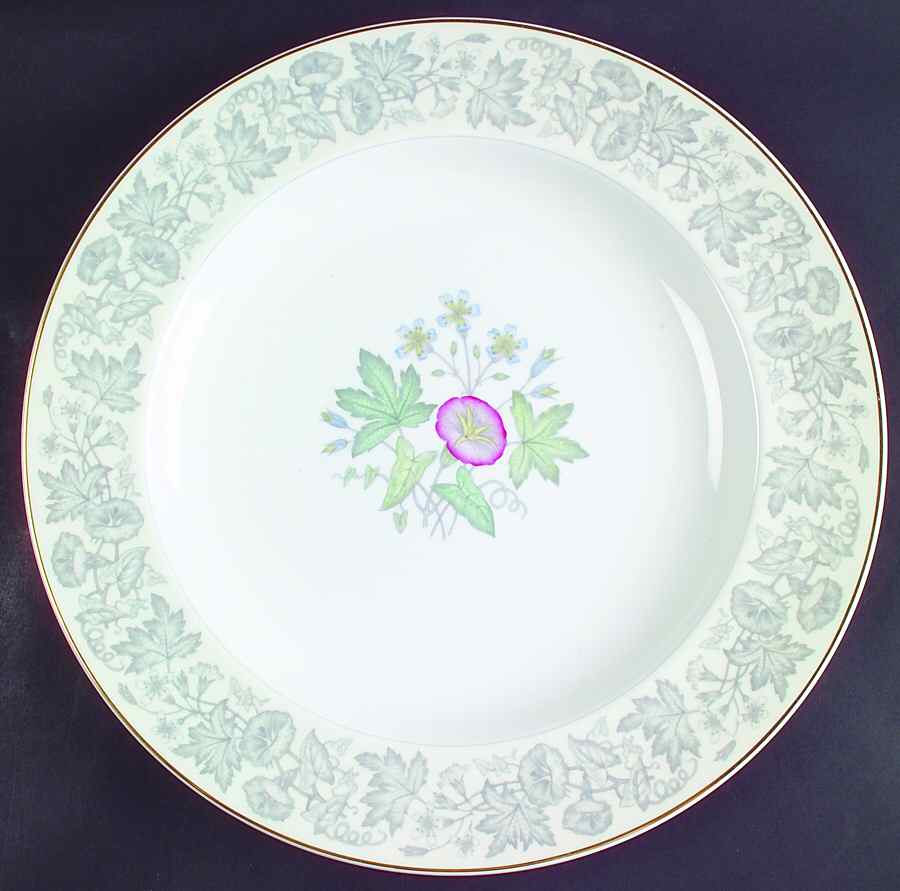 Wildflower Ivory 13" Chop Plate (Round Platter) by Wedgwood-1