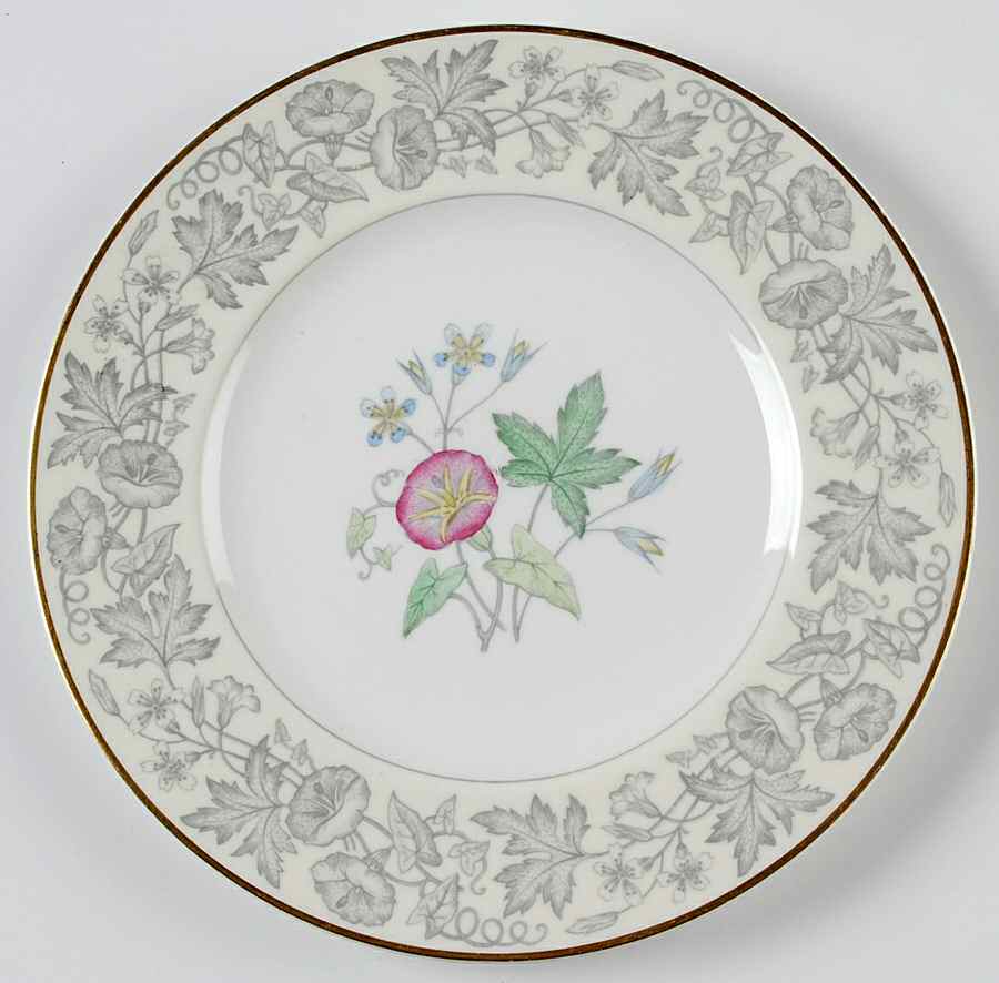 Wildflower Ivory Salad Plate by Wedgwood-1