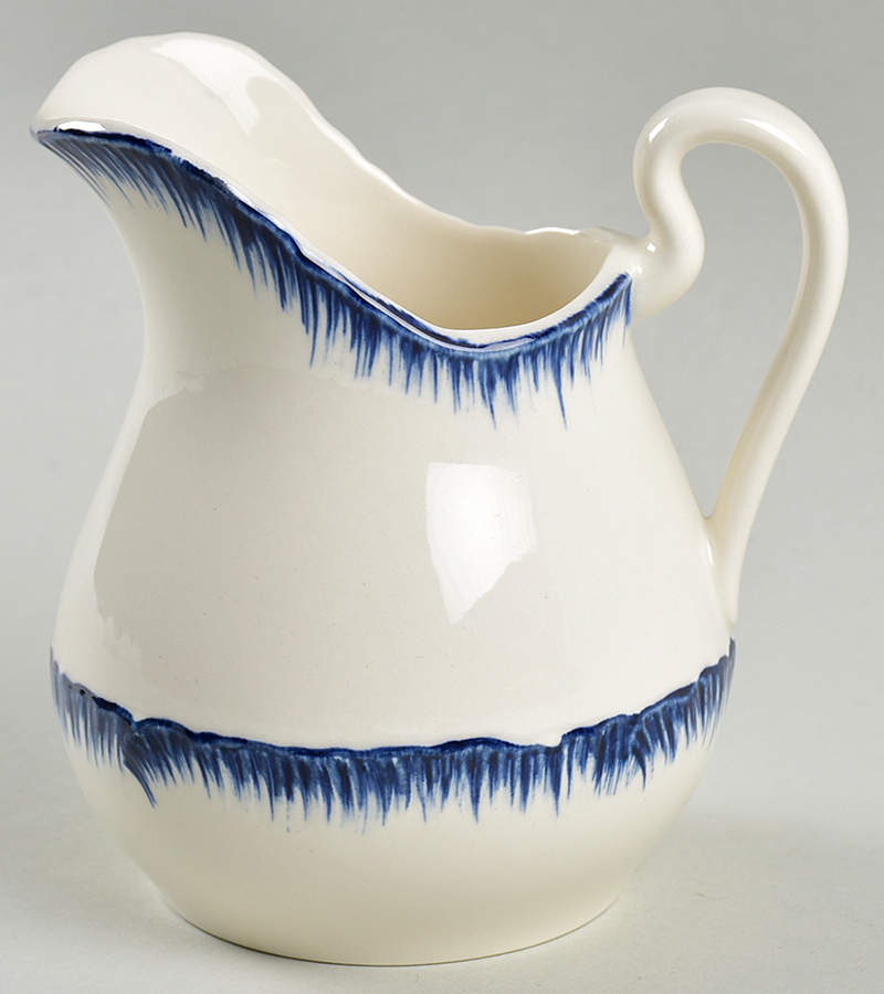 Williamsburg Blue Creamer by Wedgwood-1
