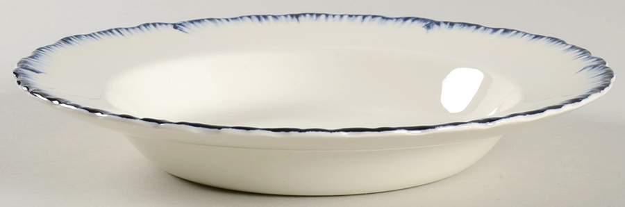 Williamsburg Blue Rim Soup Bowl by Wedgwood-1