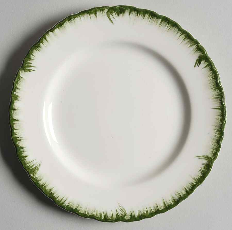 Williamsburg Green Bread & Butter Plate by Wedgwood-1