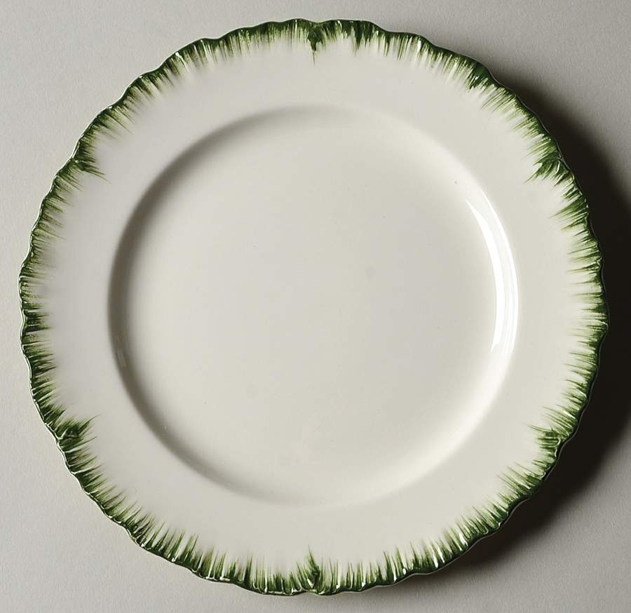 Williamsburg Green Dessert/Pie Plate by Wedgwood-1