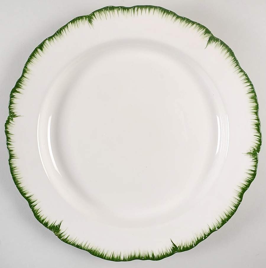 Williamsburg Green 12" Chop Plate (Round Platter) by Wedgwood-1