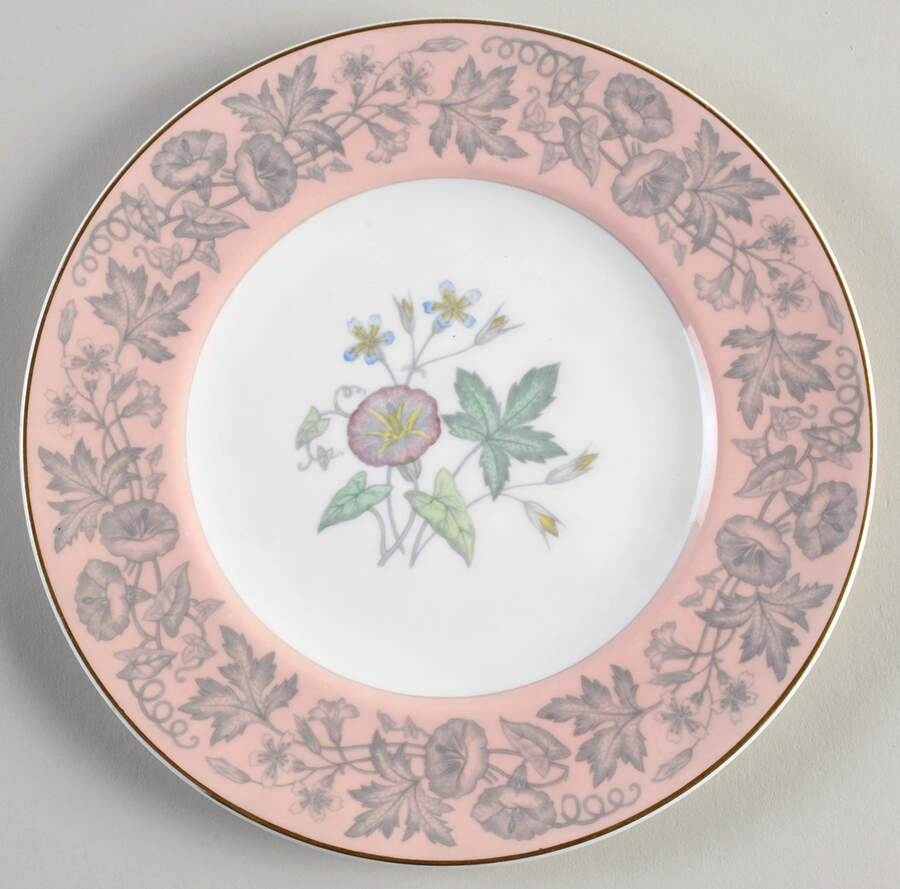 Wildflower Pink Salad Plate by Wedgwood-1
