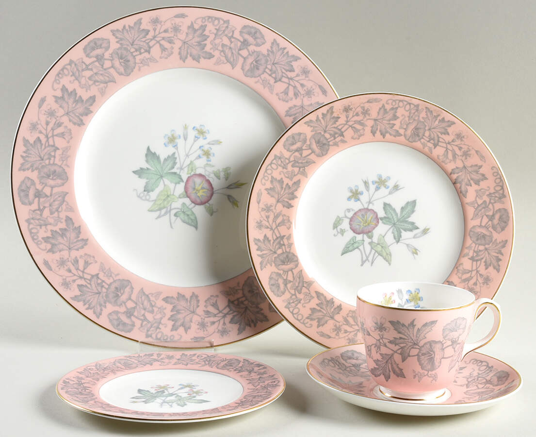 Wildflower Pink 5 Piece Place Setting by Wedgwood-1