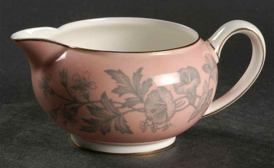 Wildflower Pink 146 Shape Creamer by Wedgwood-1