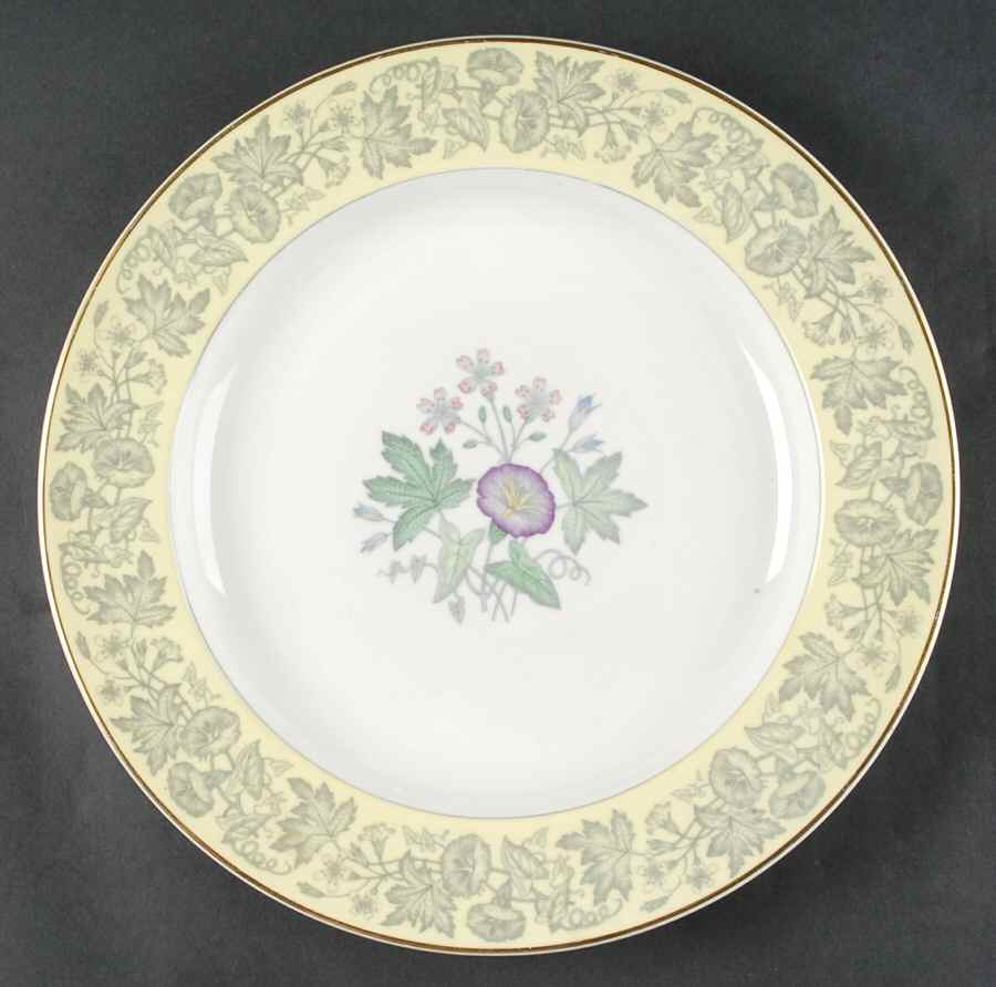 Wildflower Yellow 13" Chop Plate (Round Platter) by Wedgwood-1