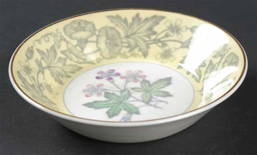 Wildflower Yellow Fruit/Dessert (Sauce) Bowl by Wedgwood-1