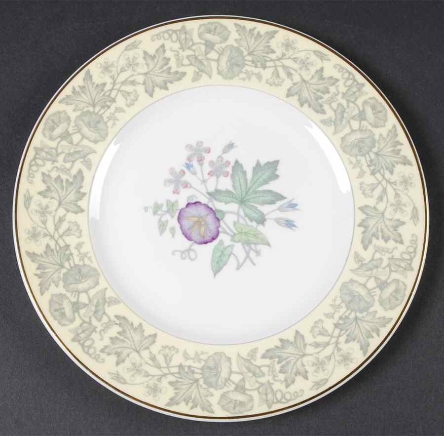 Wildflower Yellow Luncheon Plate by Wedgwood-1
