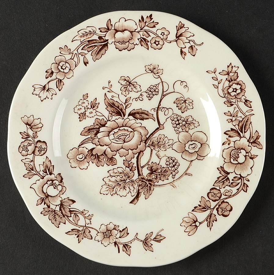Windermere Brown Bread & Butter Plate by Wedgwood-1