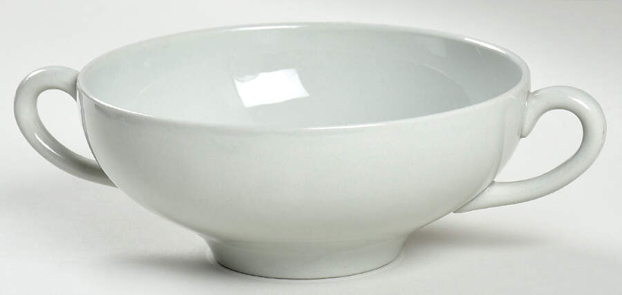 Windsor Grey Flat Cream Soup Bowl by Wedgwood-1