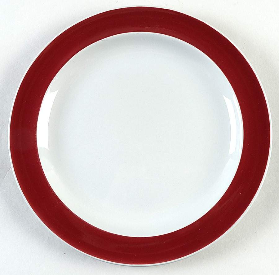Windsor Maroon Luncheon Plate by Wedgwood-1